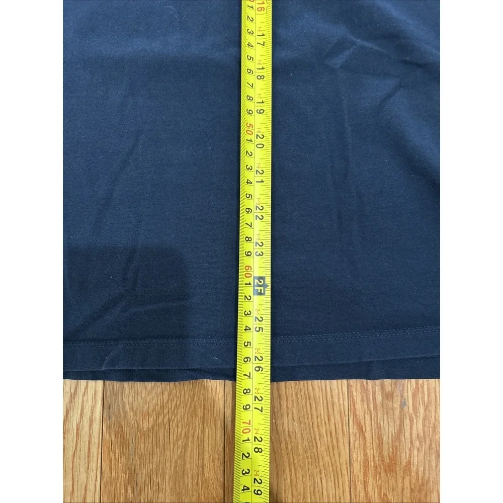 ASOS Men's T-Shirt Medium Navy Blue Crew Neck Short Sleeve Casual Basic Tee